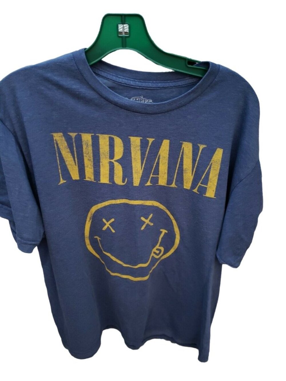 Unisex XL Six Fifty One Nirvana t-shirt drunken face Kurt Cobain rock